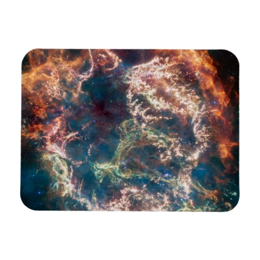 Supernova Remnant Cassiopeia A. Magnet (Horizontal)