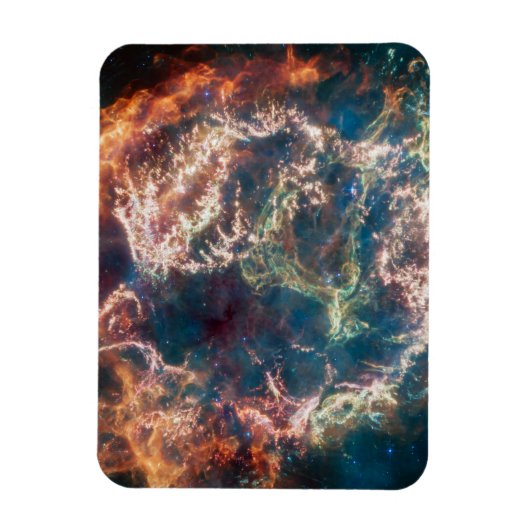 Supernova Remnant Cassiopeia A. Magnet (Vertikal)