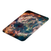 Supernova Remnant Cassiopeia A. Magnet (Linke Seite)