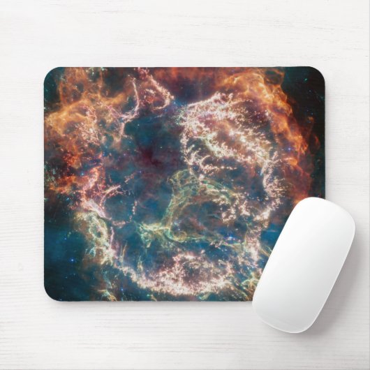 Supernova Remnant Cassiopeia A. Mousepad (Mit Mouse)