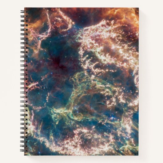 Supernova Remnant Cassiopeia A. Notizblock (Vorderseite)