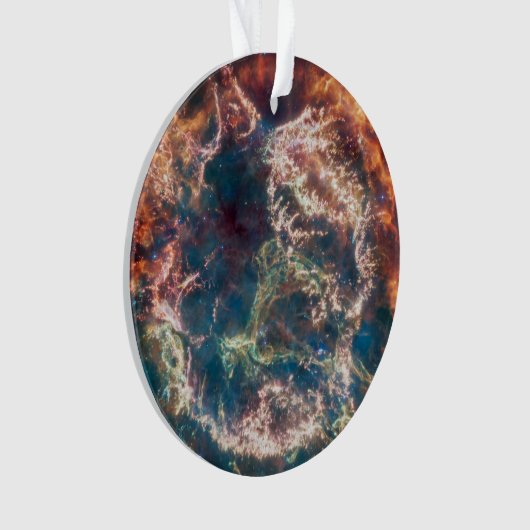Supernova Remnant Cassiopeia A. Ornament (Vorderseite)