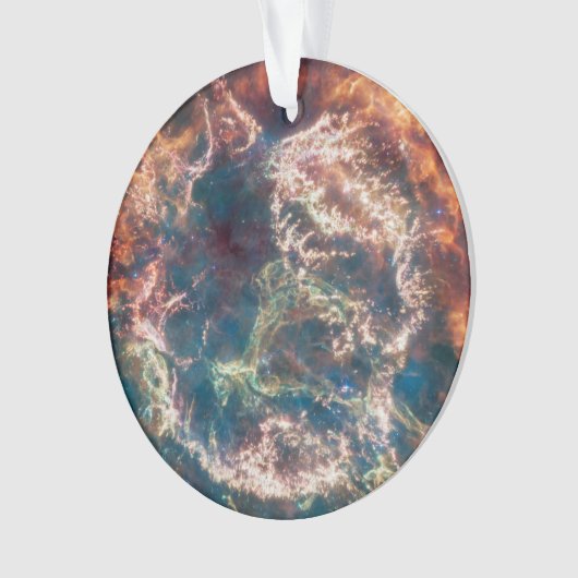 Supernova Remnant Cassiopeia A. Ornament (Vorderseite)