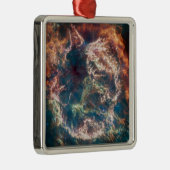 Supernova Remnant Cassiopeia A. Ornament Aus Metall (Rechts)