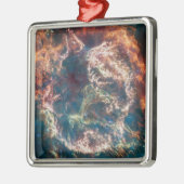 Supernova Remnant Cassiopeia A. Ornament Aus Metall (Links)