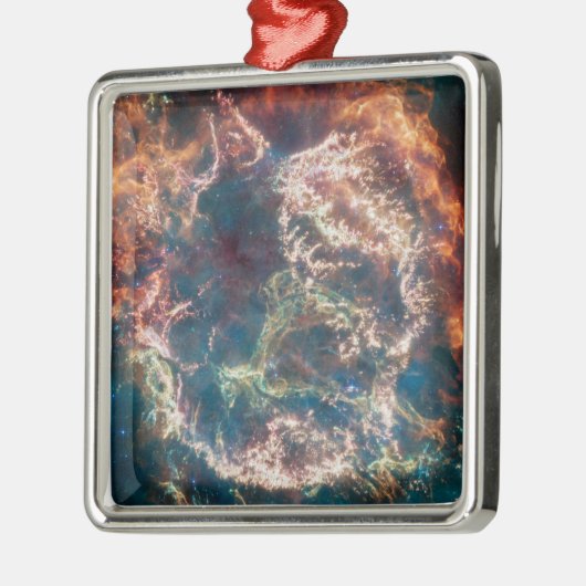 Supernova Remnant Cassiopeia A. Ornament Aus Metall (Links)
