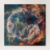 Supernova Remnant Cassiopeia A. Puzzle (Horizontal)