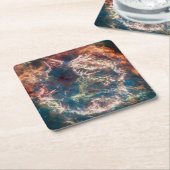 Supernova Remnant Cassiopeia A. Rechteckiger Pappuntersetzer (angewinkelt)