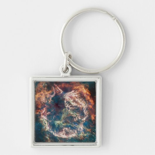 Supernova Remnant Cassiopeia A. Schlüsselanhänger (Vorne)