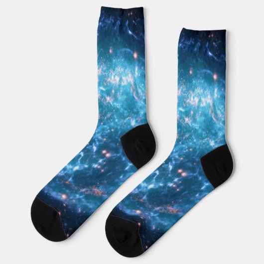 Supernova Remnant Cassiopeia A Socken (Linkes Detail)