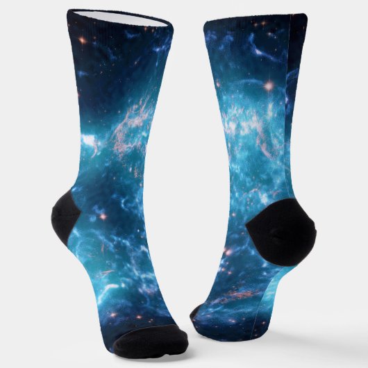 Supernova Remnant Cassiopeia A Socken (Gewinkelt)