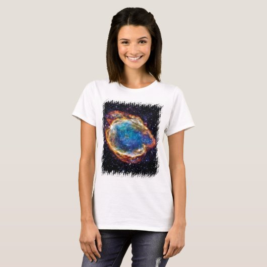 Supernova Remnant G299.2-2.9 NASA Space Foto T-Shirt (Vorne ganz)