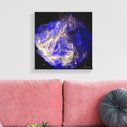 Supernova Remnant N49 Leinwanddruck (Insitu (Wohnzimmer))