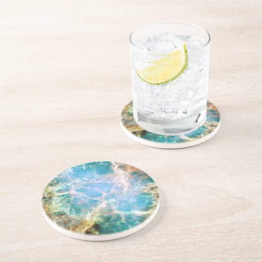 Supernova Remnposition im Krabbennebel Getränkeuntersetzer (Seite)