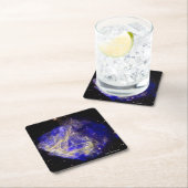 Supernova-Rest N49 Rechteckiger Pappuntersetzer (Vor Ort)