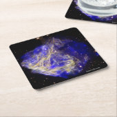 Supernova-Rest N49 Rechteckiger Pappuntersetzer (angewinkelt)