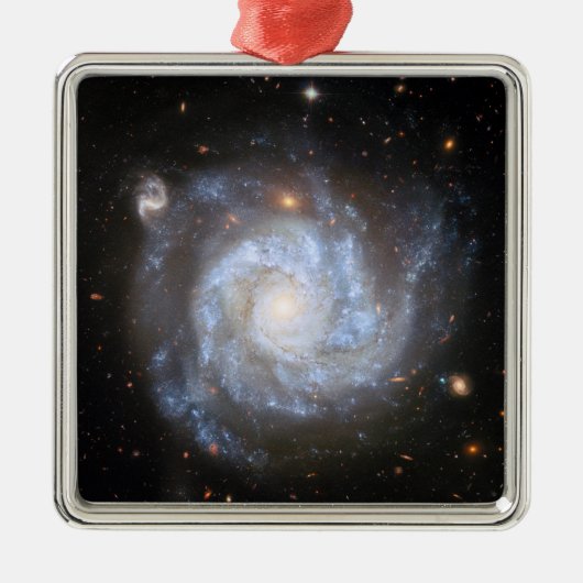 Supernova-Rich Spiral Galaxy NGC 1309 Ornament Aus Metall (Vorne)