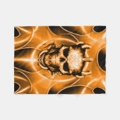 Supernova-Spektralschädel Fleecedecke (Vorderseite (Horizontal))