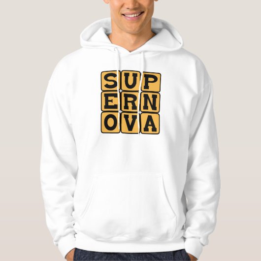 Supernova, Stellarexplosion Hoodie (Vorderseite)