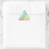 Supernova von Robert S. Lee neu erschaffen Dreieckiger Aufkleber (Tasche)