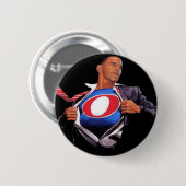 Superobama-Knopf Button (Vorne & Hinten)