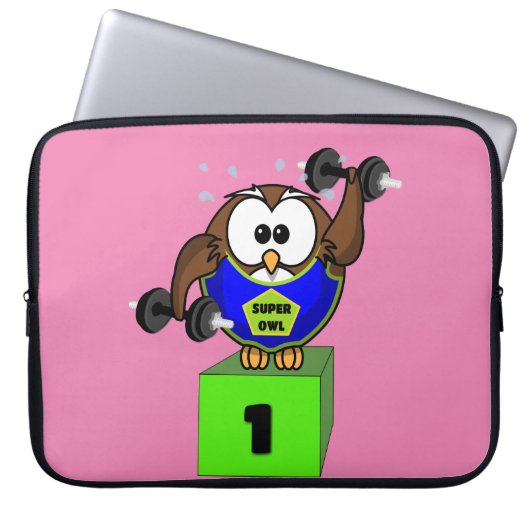 SuperOwl Laptopschutzhülle (Vorderseite)