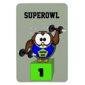 SuperOwl Magnet (Vertikal)