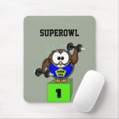 SuperOwl Mousepad (Mit Mouse)