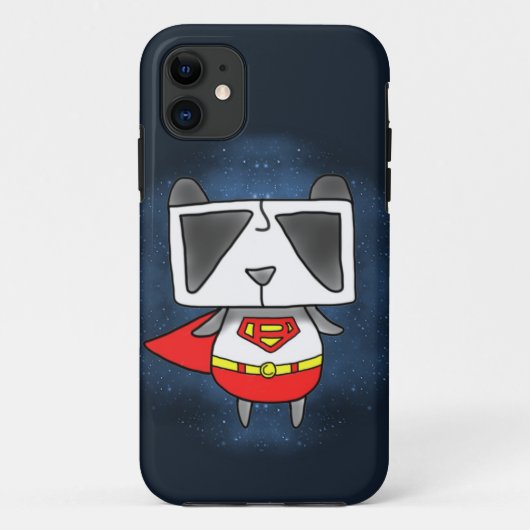 Superpanda Case-Mate iPhone Hülle (Rückseite)