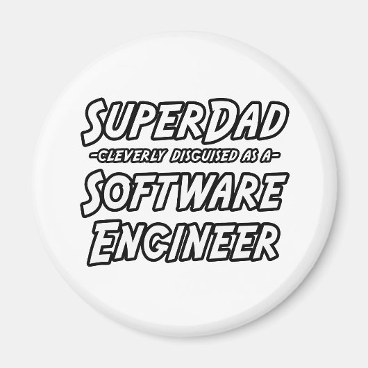 SuperPapa...Software Engineer Magnet (Vorne)