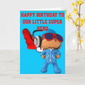 SuperPeekaboo Karte (Gelbe Blume)