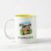 SuperPets offizielle Küken-Tasse Zweifarbige Tasse (Links)