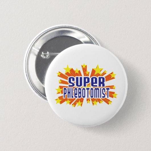 SuperPhlebotomist Button (Vorne & Hinten)