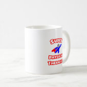 Superphysiotherapeut Kaffeetasse (VorderseiteRechts)