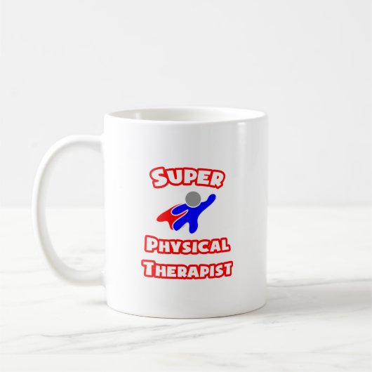 Superphysiotherapeut Kaffeetasse (Links)