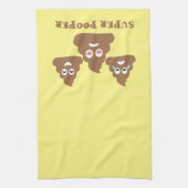 SuperPooper Emoji Küchentuch (Vertikal)