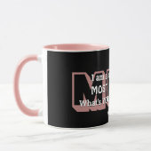 Superpower AM HÖCHSTEN GOTT Personalisiertes Schwa Tasse (Links)