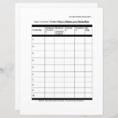 Superpower-Arbeitsblatt: Entschärfen Sie die Lünet (Vorne/Hinten)