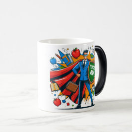 Superpower Lehrer Tasse Spaß Lehrer-Tag Geschenk I