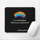 Superpower Mouse Pad Mousepad (Mit Mouse)