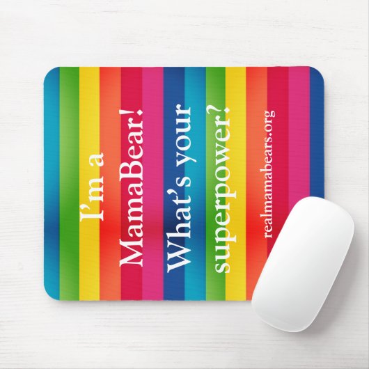 Superpower Mouse Pad Mousepad (Mit Mouse)