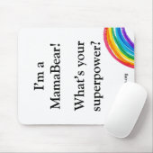 Superpower Mouse Pad Mousepad (Mit Mouse)