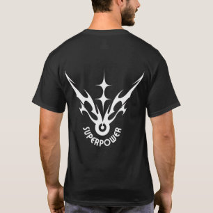 Superpower-Stammes-Sigil-Grafik-T-Shirt-Bold T-Shirt