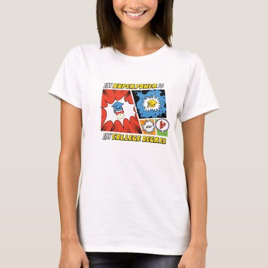 SuperPower-T-Shirt T-Shirt (Vorderseite)