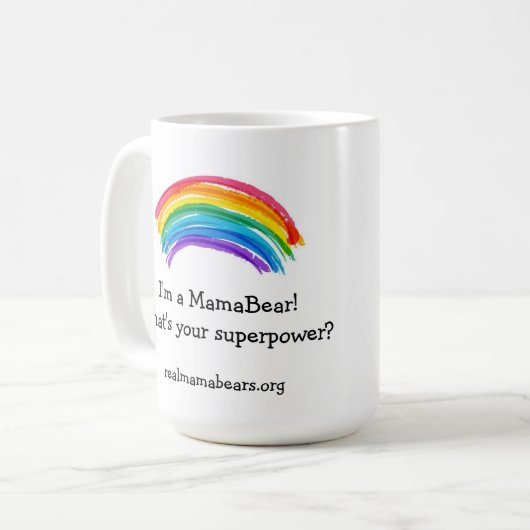 Superpower-Tasse Kaffeetasse (Vorderseite Links)
