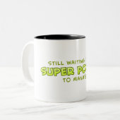 SuperPower Zweifarbige Tasse (Vorderseite Links)