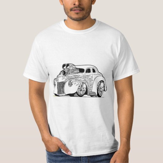 SuperPowerauto des neuen Käfers T-Shirt (Vorderseite)