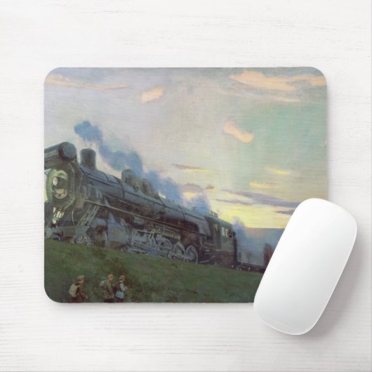 SuperPowerdampf-Motor, 1935 Mousepad (Mit Mouse)