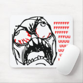Superrasereigesicht meme rofl mousepad (Mit Mouse)