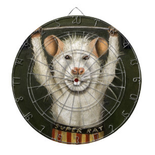 Superratte Dartscheibe